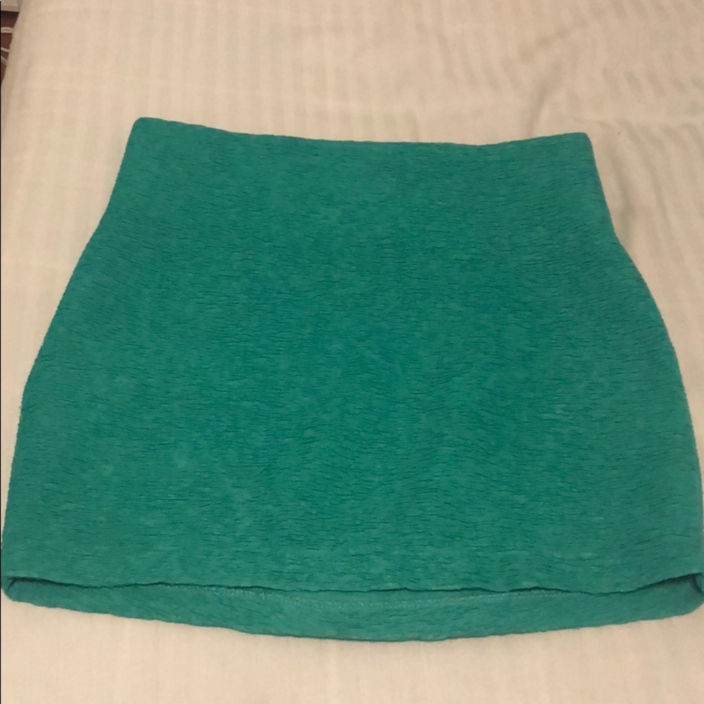 XXS Green BCBG bodycon skirt
